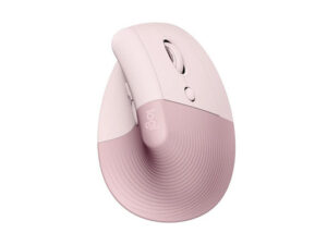 Miška Logitech Lift Vertical Ergonomic | Brezžična | Grafitna | Roza | Miška za Udobno Poslovno Delo