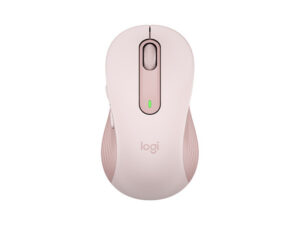 Miška Logitech Signature M650 Velikost L | Brezžična | Roza | Ergonomska Miška