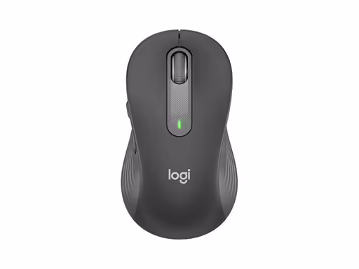 Miška logitech signature m650 velikost l | brezžična | grafitna | ergonomska miška 1 Miška logitech signature m650, velikost l, bluetooth, grafitna barva komponentko