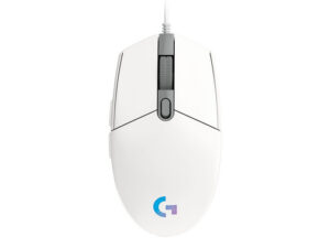 Logitech G102 LIGHTSYNC | 6 Gumbov | USB | Bela | Gaming Miška