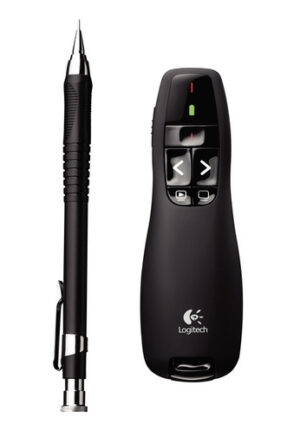 Presenter Logitech R400 | Brezžičen | USB | Rdeč Laser | Laserski Kazalnik za Predstavitve