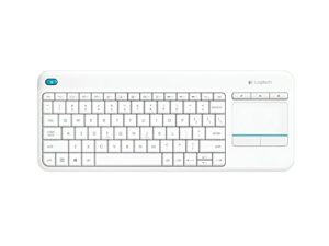 Logitech K400 PLUS Wireless Touch Unifying | Bela | SLO g. | Tipkovnica