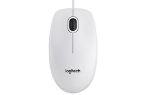 Miška Logitech OEM B100 | Bela | USB | Optična Miška