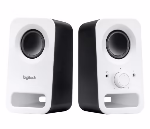 Zvočniki logitech z150 2. 0 | bela | zvočniki za enostavno uporabo 1 Zvočniki logitech z150 2. 0, beli komponentko