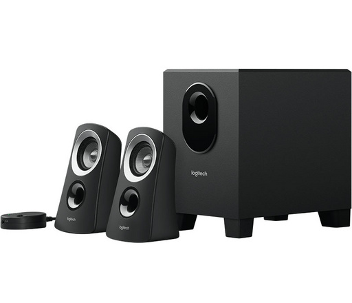 Zvočniki logitech z313 | 2. 1 | 25w | rms | zvočniki z žičnim daljinskim upravljalnikom 1 Zvočniki logitech z313, 2. 1 25w rms komponentko