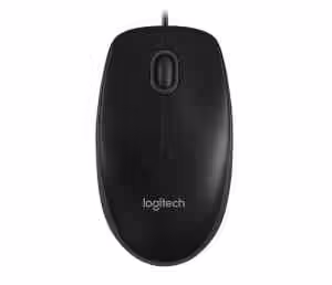 Miška Logitech OEM B100 | Črna | Optična Miška