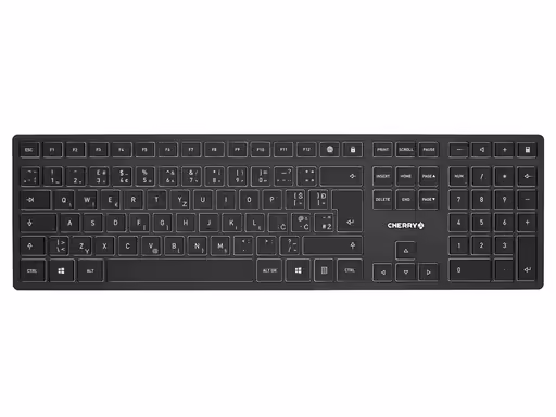 Tipkovnica cherry kw 9100 slim | črna | usb-c | slo g. | poslovna tipkovnica 1 Tipkovnica cherry kw 9100 slim, črna, usb-c, uk slo g. Komponentko