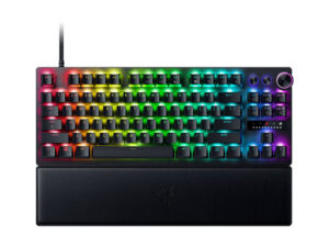 Tipkovnica Razer Huntsman V3 Pro Tenkeyless | RGB | PBT | Analogna Stikala Gen2 | SLO g. | Črna | Gaming Tipkovnica