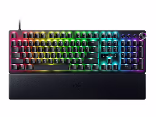 Tipkovnica razer huntsman v3 pro | rgb | pbt | analogna stikala gen2 | slo g. | črna | gaming tipkovnica 1 Tipkovnica razer huntsman v3 pro, rgb, pbt, analogna stikala gen2, us slo g. Komponentko
