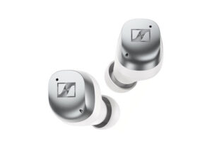 Slušalke Sennheiser MOMENTUM True Wireless 4 | In-Ear | ANC | Belo-Srebrne | Ergonomske Slušalke