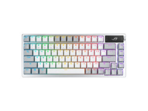 Tipkovnica ASUS ROG Azoth Wireless | ROG NX Red | PBT | OLED | RGB | USB | US g. | Bela | Gaming Tipkovnica