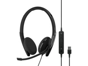 Slušalke EPOS Sennheiser ADAPT 160 USB II | Mikrofon | Črne | Poslovne Slušalke