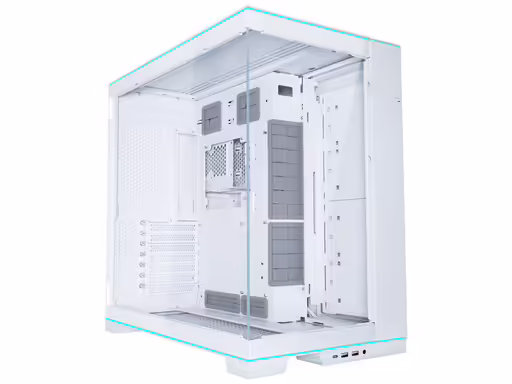 Lian li o11d evo rgb | atx | midi-tower | kaljeno steklo | belo | računalniško ohišje 1 Računalniško ohišje lian li o11d evo rgb, atx, midi-tower, kaljeno steklo, belo komponentko