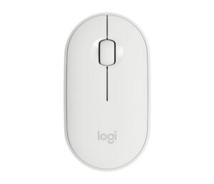Logitech Pebble M350 | Brezžična | Bela | Miška