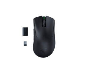 Miška Razer DeathAdder V3 Pro + HyperPolling Wireless Sprejemnik | Črna | Lahka Miška