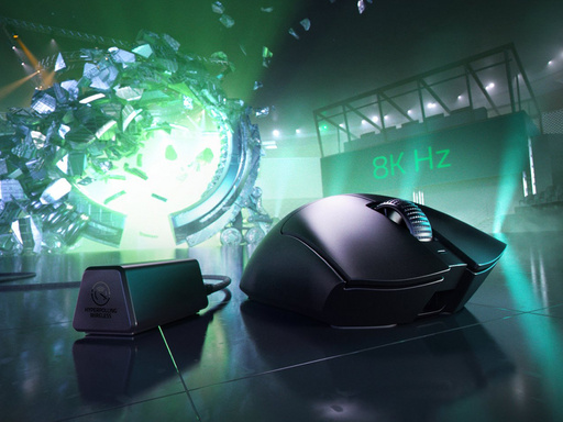 Miška razer deathadder v3 pro + hyperpolling wireless sprejemnik | črna | lahka miška 1 Miška razer deathadder v3 pro + hyperpolling wireless sprejemnik, komplet, črn komponentko