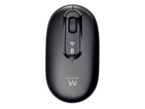 Miška Ewent Dual-Connect Wireless | 1200dpi | Bluetooth | USB | Črna | Simetrična Miška