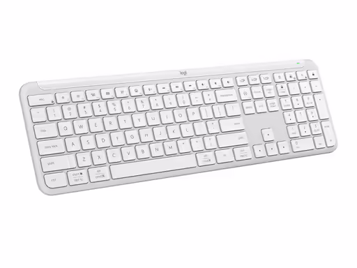 Tipkovnica logitech signature slim k950 | bela | slo g. | lahka tipkovnica 1 Tipkovnica logitech signature slim k950, bela, slo g. Komponentko