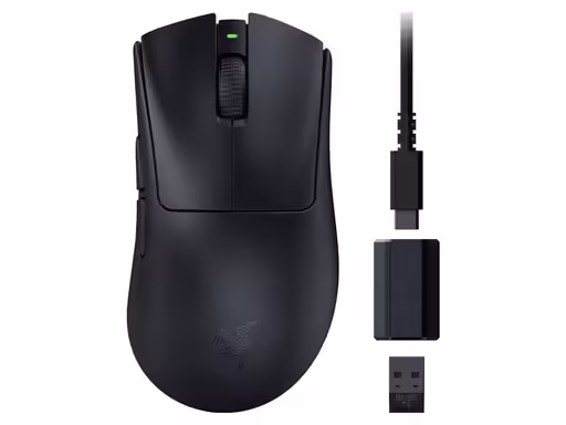 Miška razer deathadder v3 hyperspeed | črna | gaming miška 1 Miška razer deathadder v3 hyperspeed, črna komponentko