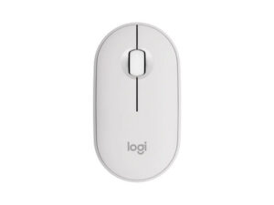 Miška Logitech Pebble 2 M350S Wireless | Brezžična | Bela | Simetrična Miška