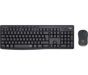 Tipkovnica in Miška Logitech MK295 Silent Wireless Combo | Brezžična | Grafitna | SLO g. | Komplet Tipkovnice in Miške