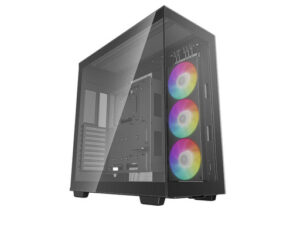 DeepCool CH780 Full Tower | E-ATX | ARGB | Kaljeno Steklo | Črno | Računalniško Ohišje