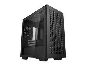DeepCool CH370 | Micro-ATX | Kaljeno Steklo | Črno | Računalniško Ohišje