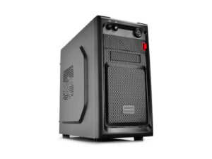 DeepCool SMARTER | Micro-ATX | Črno | Računalniško Ohišje
