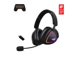 Slušalke ASUS ROG Delta II | Brezžične | Bluetooth | Črne | Gaming Slušalke