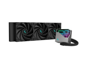 AIO Liquid Cooler DeepCool LT720 | 360mm | RGB | Črna | Komplet za Tekočinsko Hlajenje