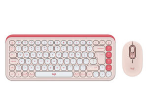 Logitech POP Icon Combo | Bluetooth | Roza | SLO g. | Tipkovnica in Miška