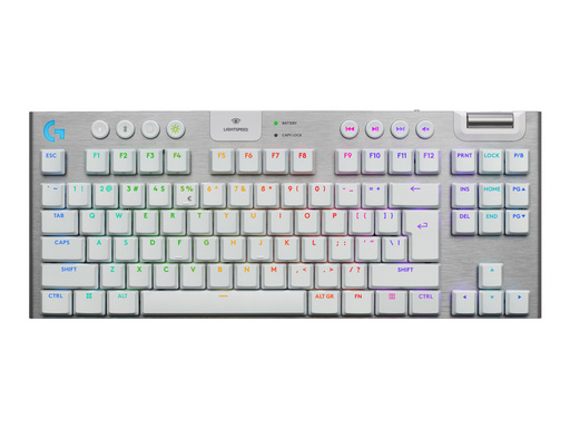 Tipkovnica logitech g915 x lightspeed tkl, gl tactile, wireless, bela, slo g. Komponentko