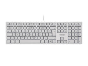 Cherry KC 6000C Slim | Srebrna | USB-C | UK-SLO g. | Tipkovnica za Mac