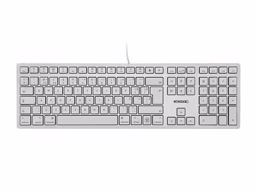 Cherry kc 6000c slim | srebrna | usb-c | uk-slo g. | tipkovnica za mac 1 Tipkovnica cherry kc 6000c slim for mac, srebrna, usb-c, uk-slo g. Komponentko