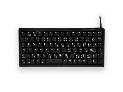 Cherry g84-4100 | črna | usb-ps/2 | uk slo g. | mala tipkovnica 1 Tipkovnica cherry g84-4100, black, usb-ps/2, uk slo g. Komponentko