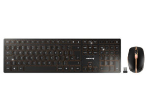 Cherry DW 9100 SLIM | Bluetooth | Črna | USB | UK SLO g. | Tipkovnica + Miška