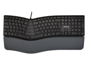 Cherry KC 4500 ERGO | Črna | USB | UK SLO g. | Ergonomska Tipkovnica
