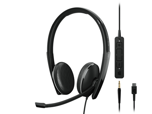 Sennheiser adapt 165t | epos | usb-c | uc slušalke 1 Slušalke epos | sennheiser adapt 165t usb-c ii komponentko