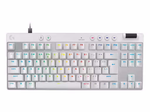Logitech g pro x tkl rapid | bela | usb | slo g. | gaming tipkovnica 1 Tipkovnica logitech g pro x tkl rapid, bela, usb, slo g. Komponentko