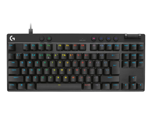Logitech g pro x tkl rapid | črna | usb | slo g. | črna | tipkovnica 1 Tipkovnica logitech g pro x tkl rapid, črna, usb, slo g. Komponentko
