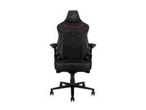 ASUS ROG Courser | RGB Osvetlitev | 4D 360° Nasloni Za Roke | 90–155° Nagib | Nastavljiva Ledvena Oporа | Gaming Stol