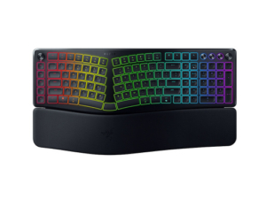 Razer Pro Type Ergo | Škarjasta Stikala | US SLO Gravura | Brezžična Ergonomska RGB Tipkovnica