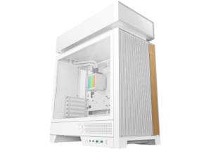 DeepCool CL6600 WH | Belo Midi-Tower ATX Ohišje | Vgrajen 360mm AIO | ARGB Ventilatorji | Kaljeno Steklo | Računalniško Ohišje