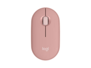 Logitech Pebble 2 M350S | Bluetooth Easy-Switch | Tiha Brezžična Rožnata Miška