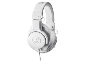 Audio-Technica ATH-M20x WH M-Series | 40 mm Gonilniki | Žične Bele Studijske Slušalke