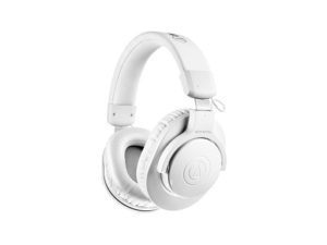 Audio-Technica ATH-M20xBT M-Series | Bluetooth 5.0 In 60-Urna Baterija | 40 Mm Gonilniki | Bele Brezžične Slušalke