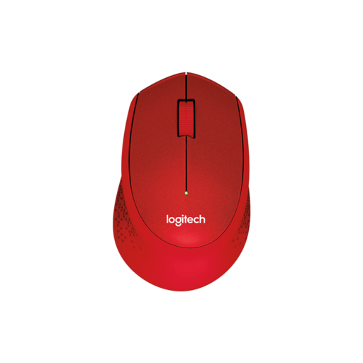 Miška logitech m330 silent plus | brezžična | rdeča | miška za poslovno delo 1 Miška logitech m330 silent plus, rdeča komponentko
