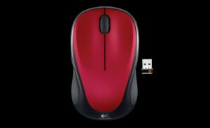 Miška Logitech M235 | Brezžična | Rdeča | Prenosna Miška