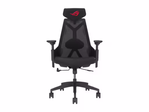 Asus rog destrier core | črna | gaming stol 1 Stol asus rog destrier core, črn komponentko
