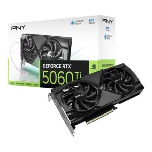 PNY RTX 5060 Ti VERTO OC 8GB | Dual Fan | GDDR7 | HDMI 3xDisplayport | Grafična Kartica